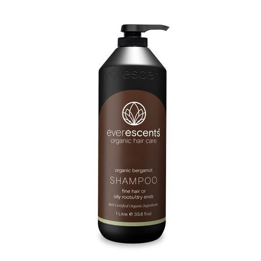 EverEscents Organic Bergamot Shampoo - 1 Litre