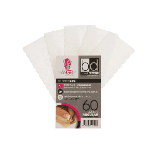 Angel Extensions Regular 4x0.9cm Replacement Tapes 60pk