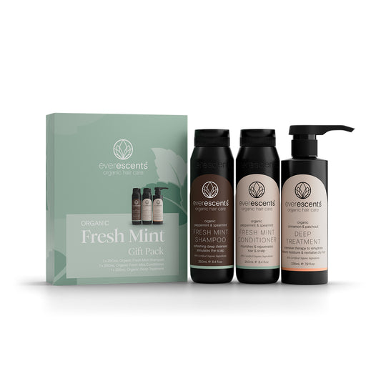 EverEscents Organic Fresh Mint Trio Pack