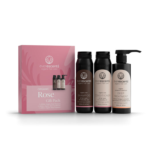 EverEscents Organic Rose Trio Pack