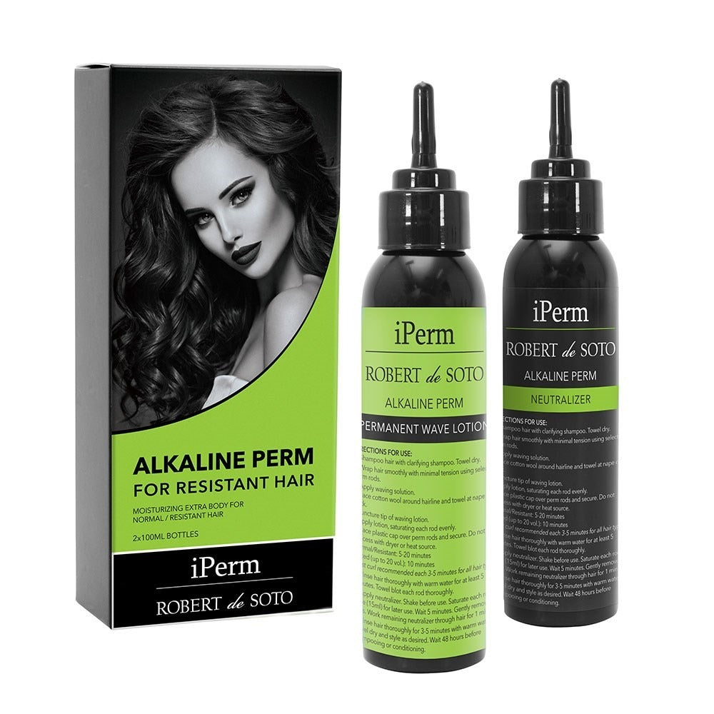 Robert De Soto Iperm Alkaline Perm - Resistant Hair