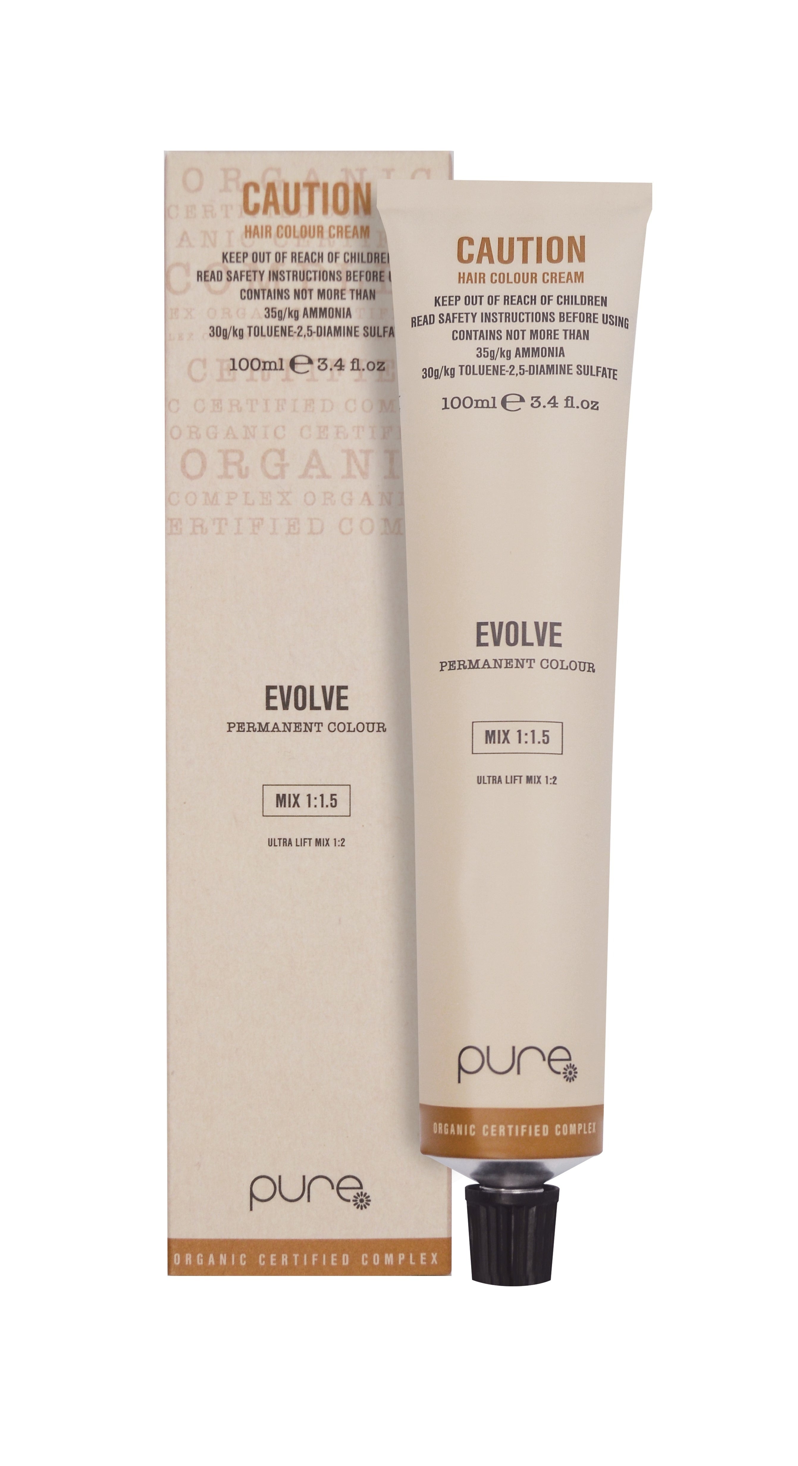 Pure Evolve Permanent Colour 100ml