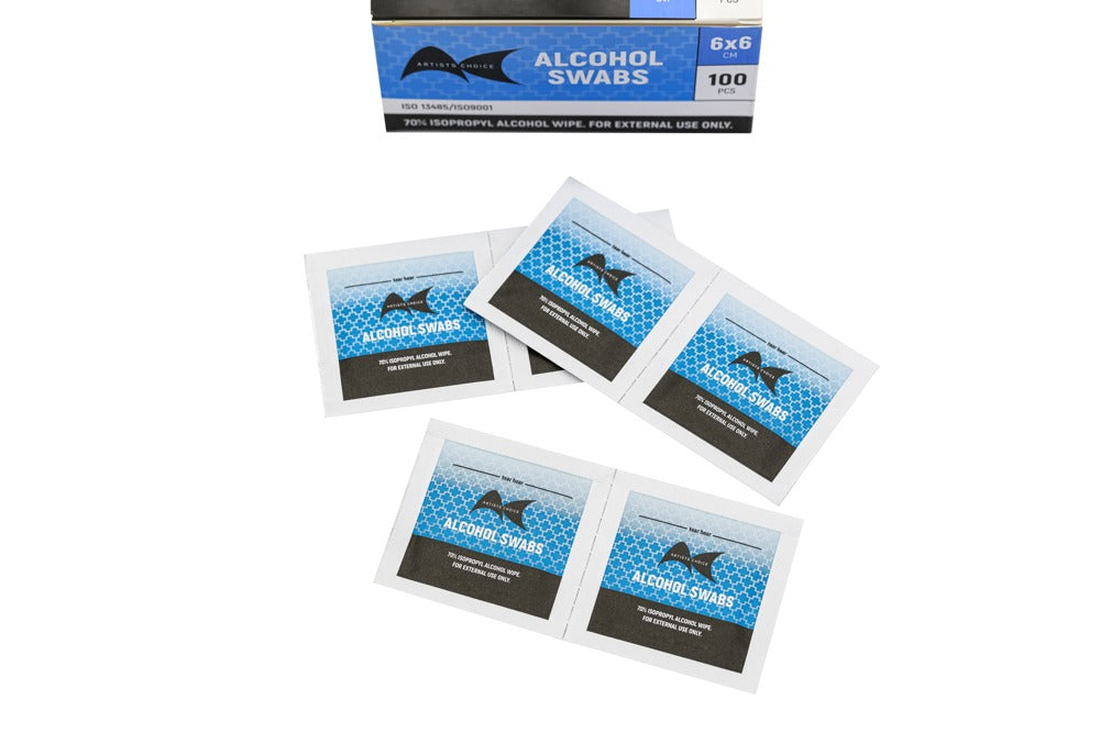 Artist Choice Alcohol Swabs 6x6cm - 100pk