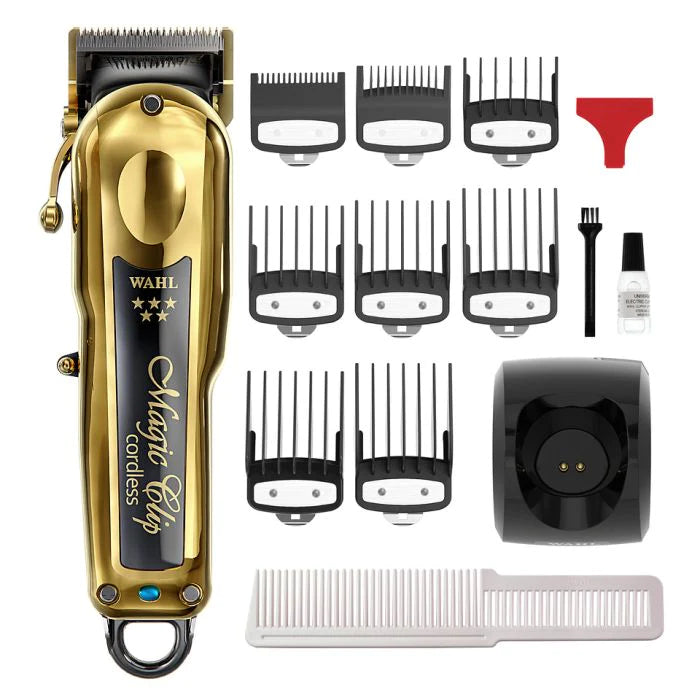 Gold And Black Cordless Wahl Magic Clip