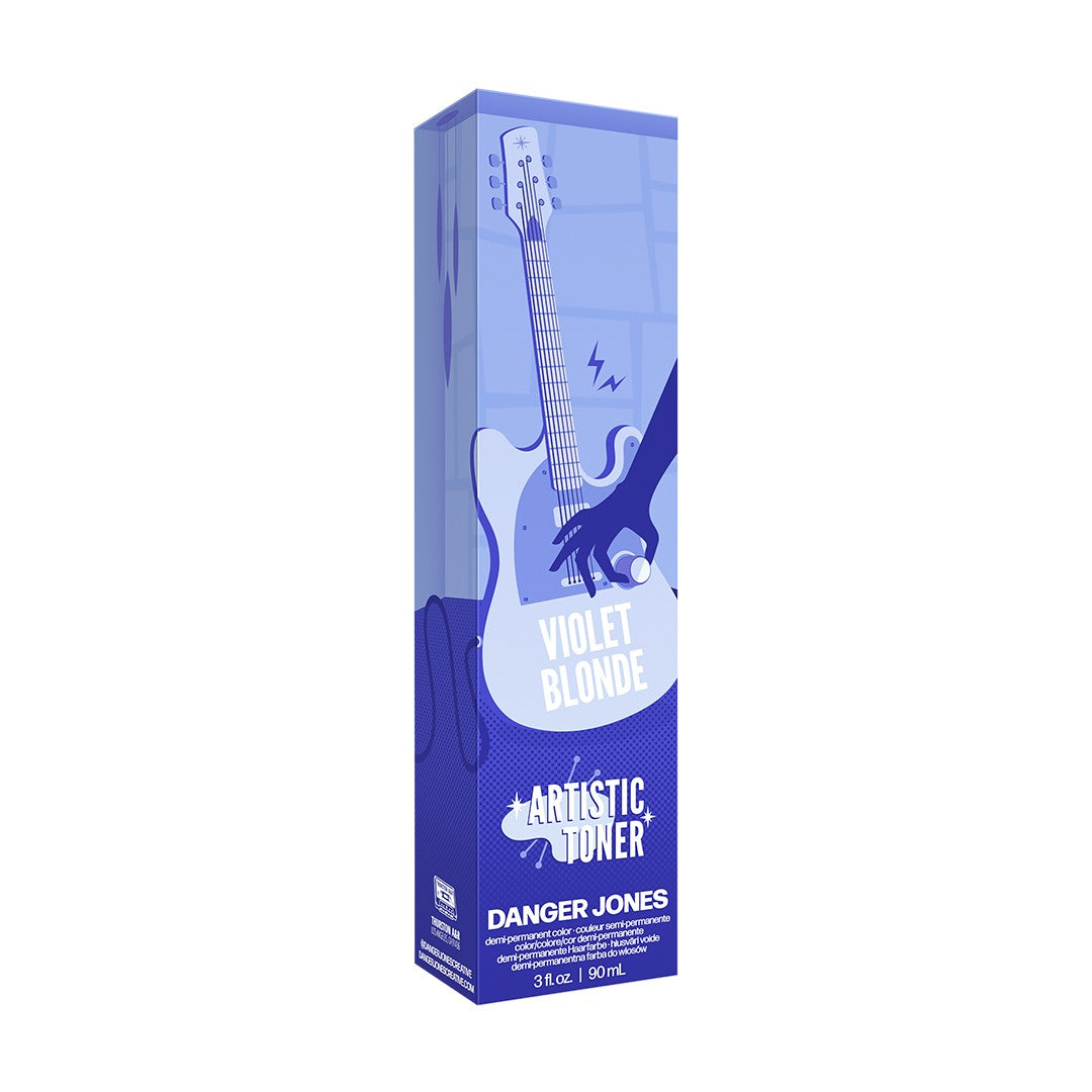 Danger Jones Demi-Permanent Artistic Toner 90ml - Violet Blonde