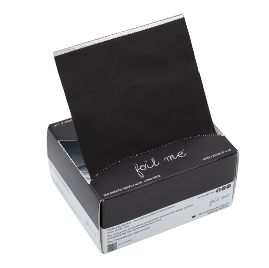 Foil Me - Simply Noir - Long Wide 15x35cm (250 Sheets)