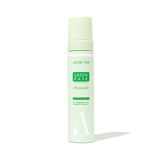 Azure Tan Self Tan Mousse - Green Base - Dark To Ultra Dark 200ml
