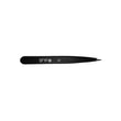 Grip Tweezers Pointed Tip Stainless Steel - Matte Black