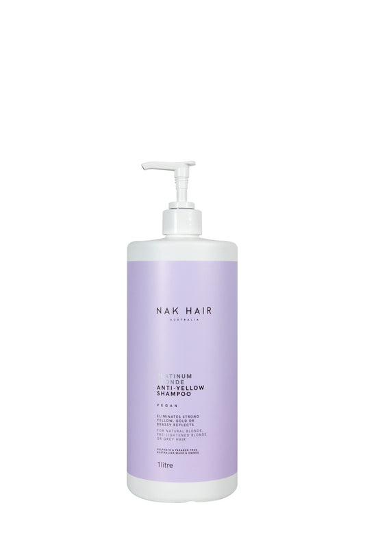 Nak Hair Platinum Blonde Shampoo - 1 Litre