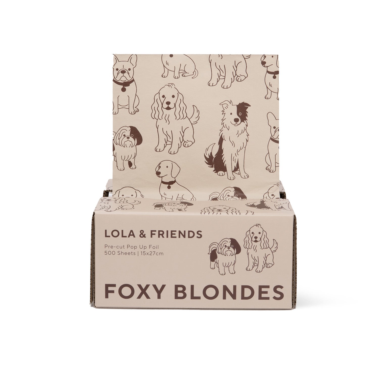 Foxy Blondes Pop-Up 500 Sheets - Lola & Friends