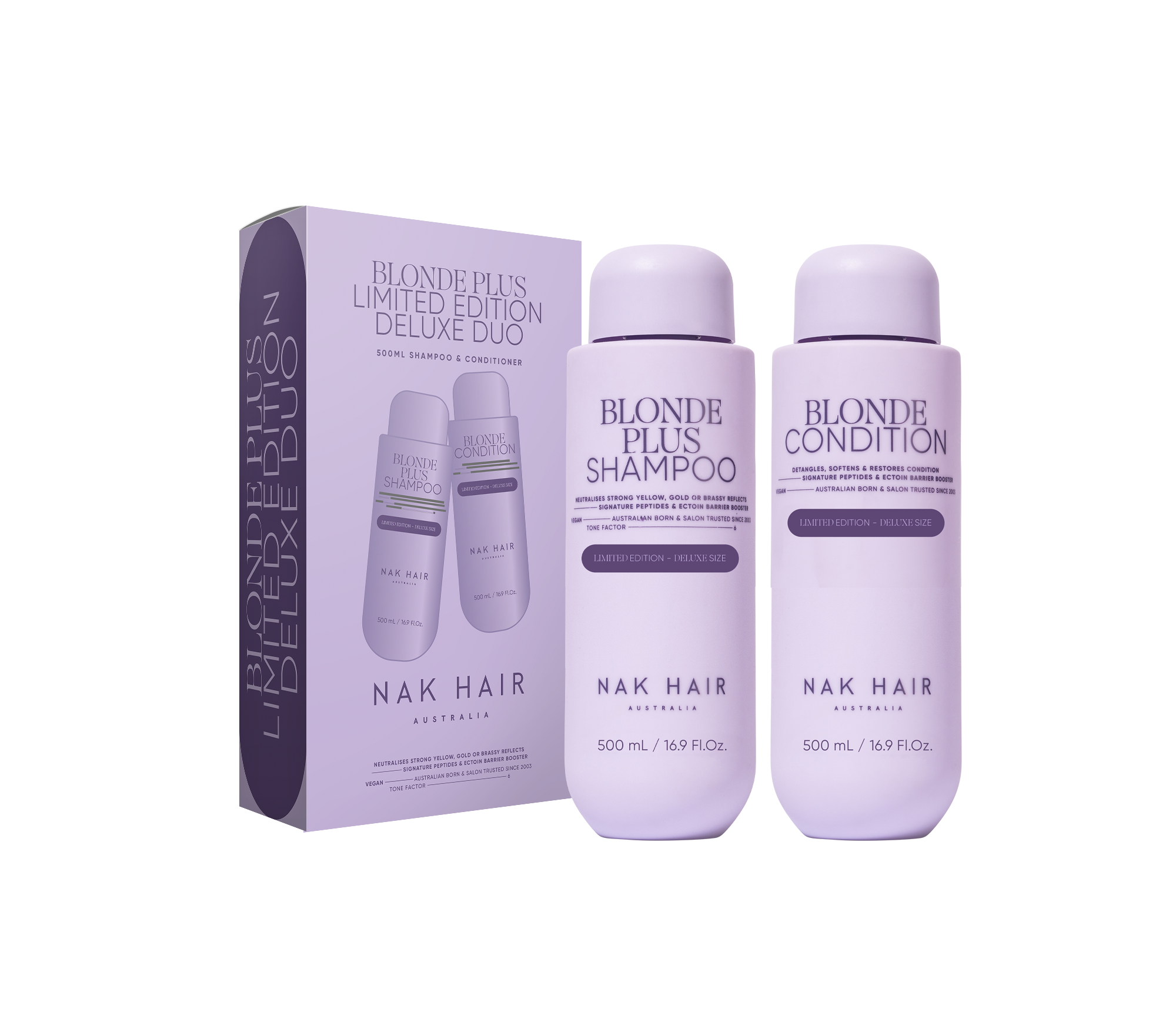 Nak Signature Limited Edition 500ml Duo - Blonde Plus