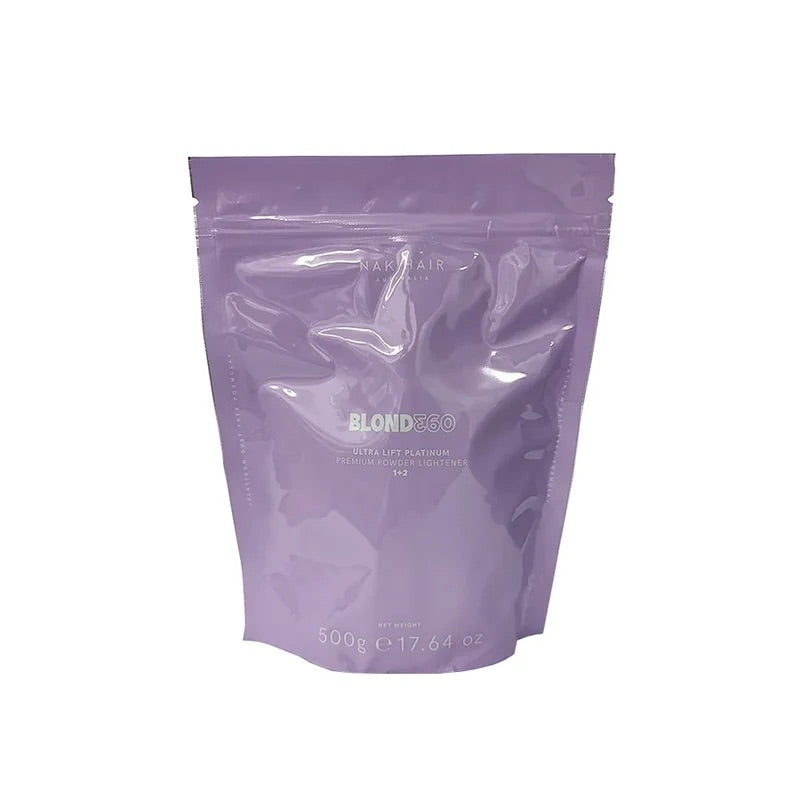 Nak Hair Blonde 360 - Ultra Lift Platinum Powder Lightener 500g