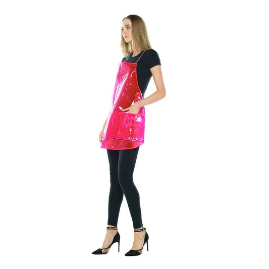 Colortrak Nothing To Hide Vinyl Apron - Pink **