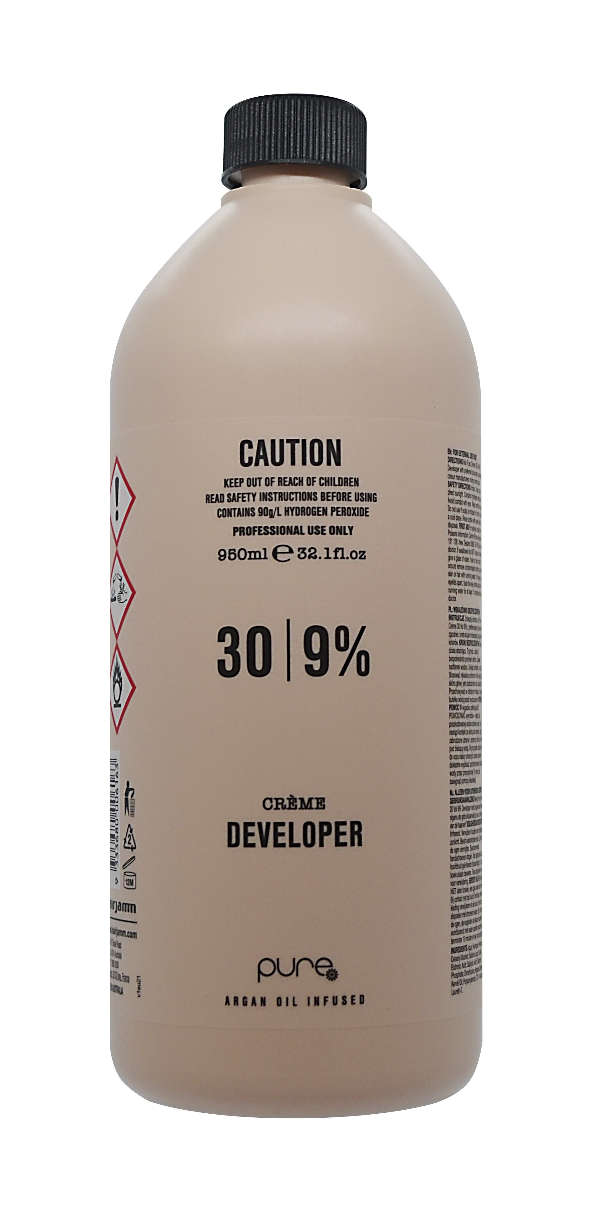 Pure Creme Developer 950ml - 30vol