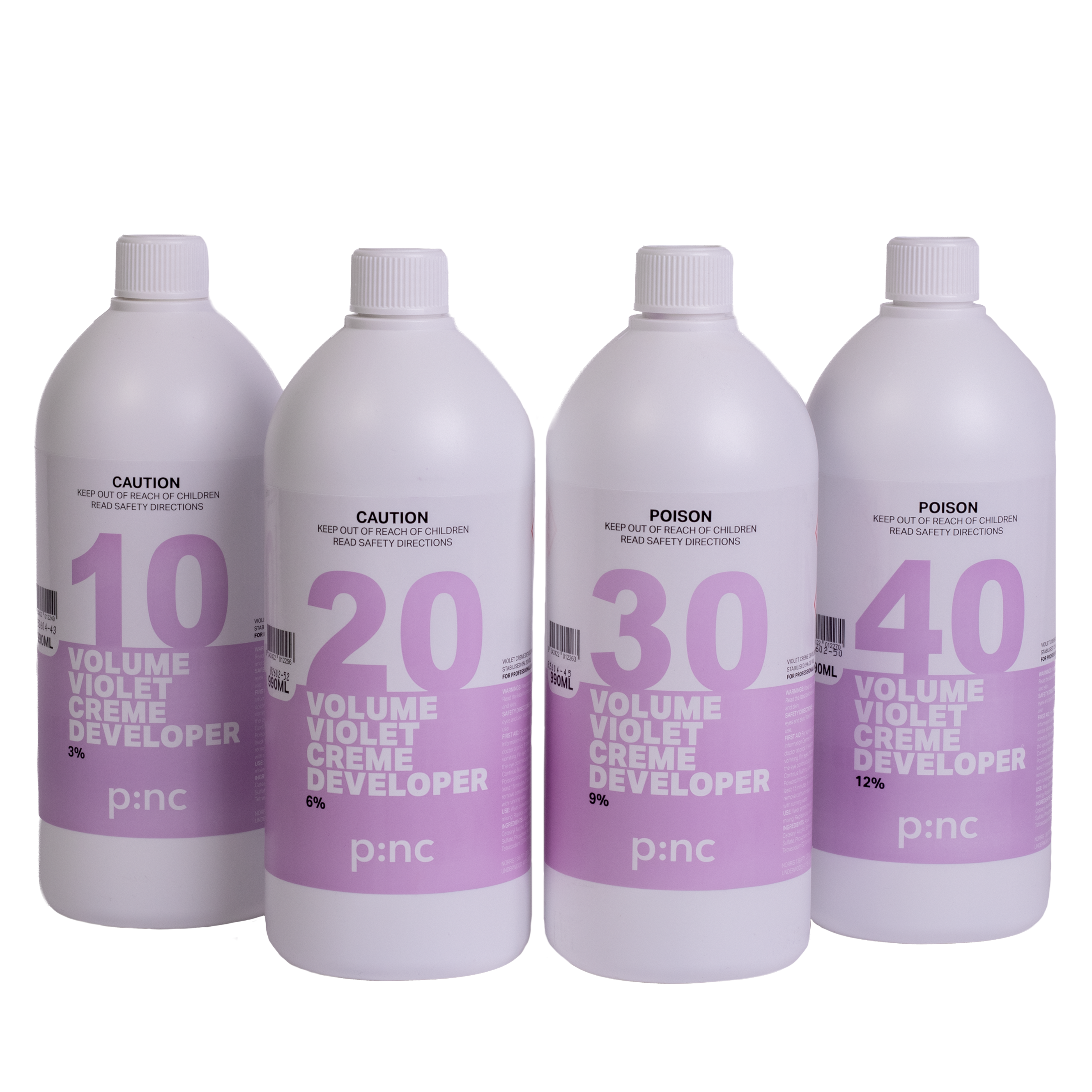 Pinc 10 Vol Violet Creme Developer 990ml
